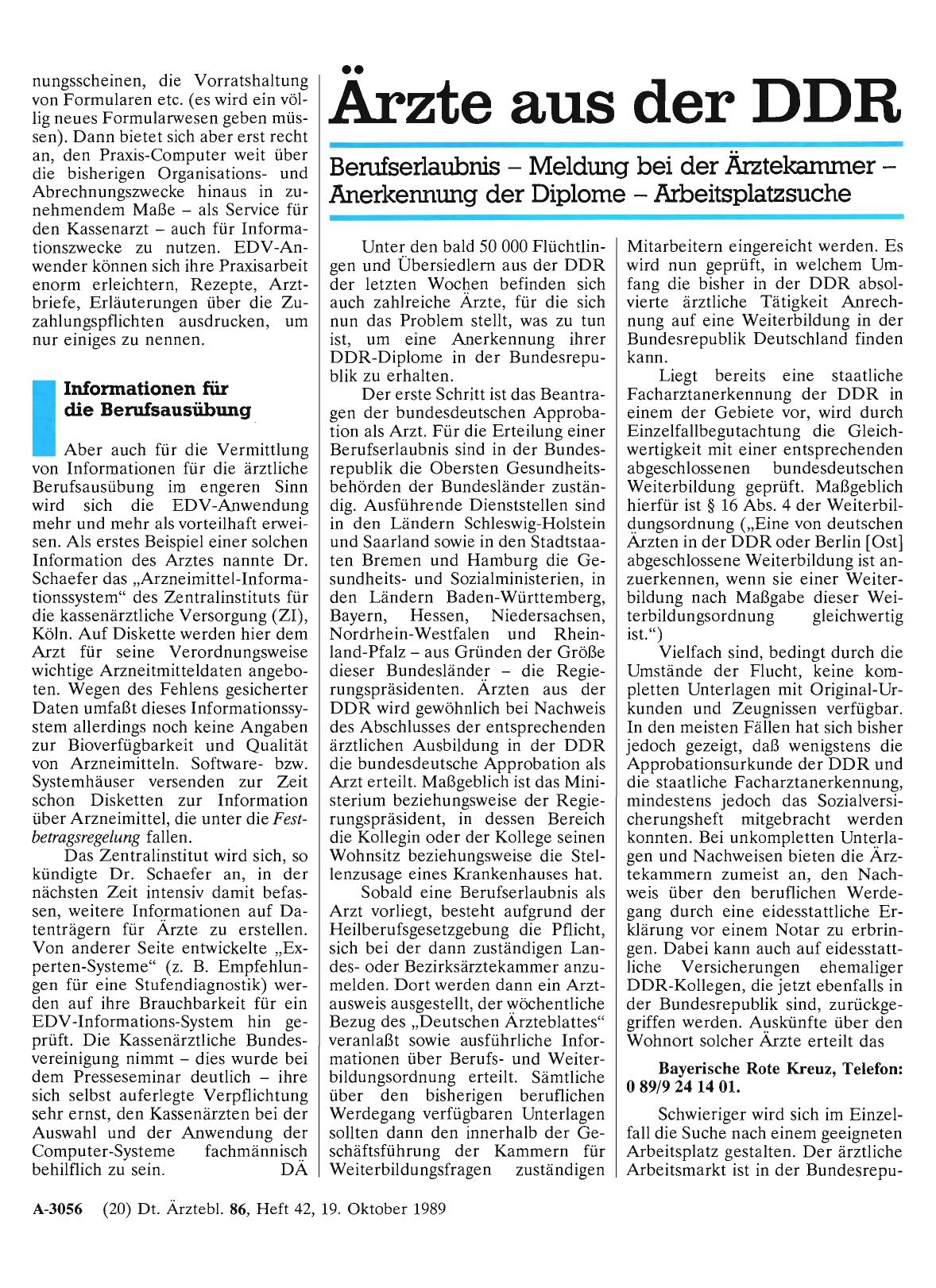 Vorschauseite 1: Ärzte aus der DDR