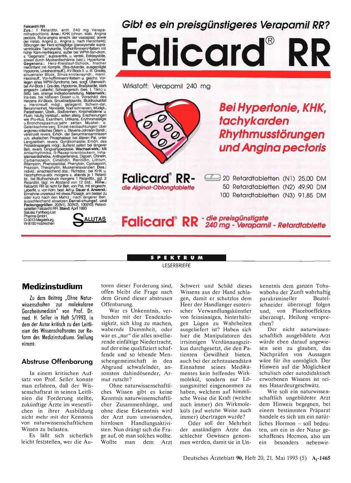 Vorschauseite 1: Medizinstudium: Abstruse Offenbarung