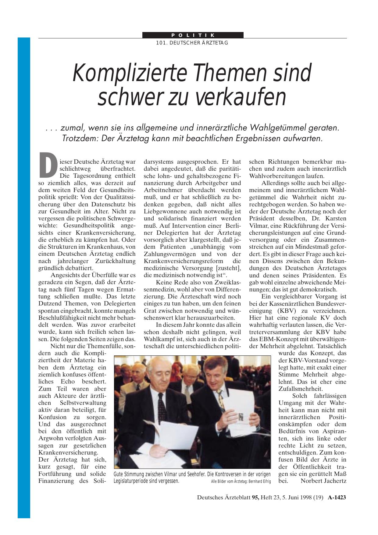 Vorschauseite 1: Komplizierte Themen sind schwer zu verkaufen