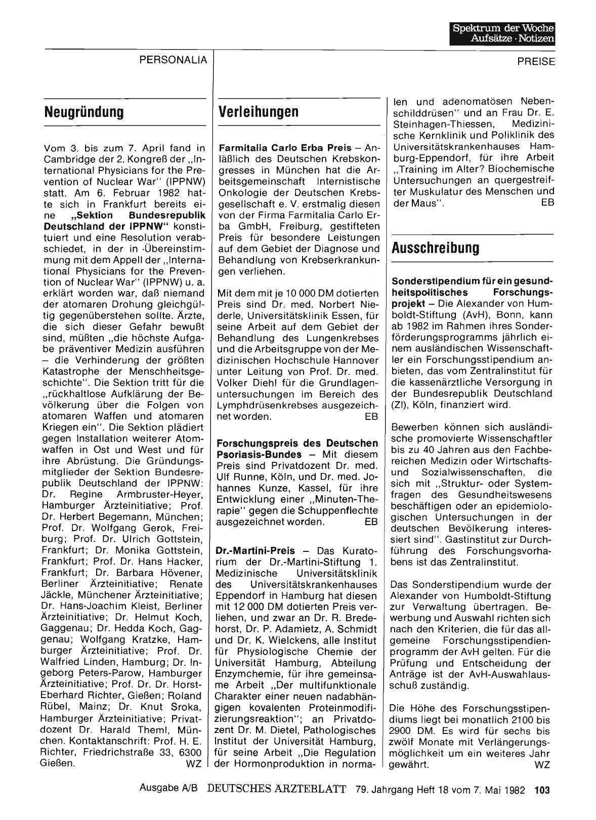 Vorschauseite 1: Neugründung