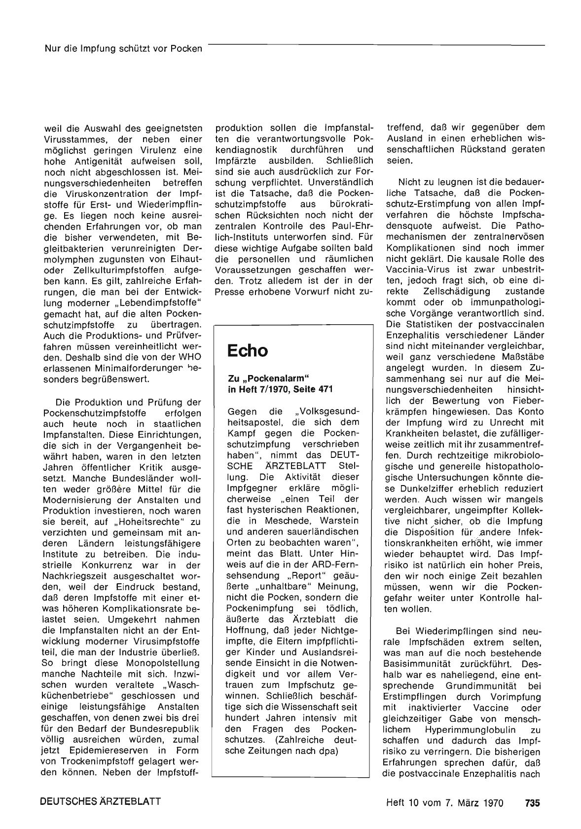 Vorschauseite 1: Zu „Pockenalarm"