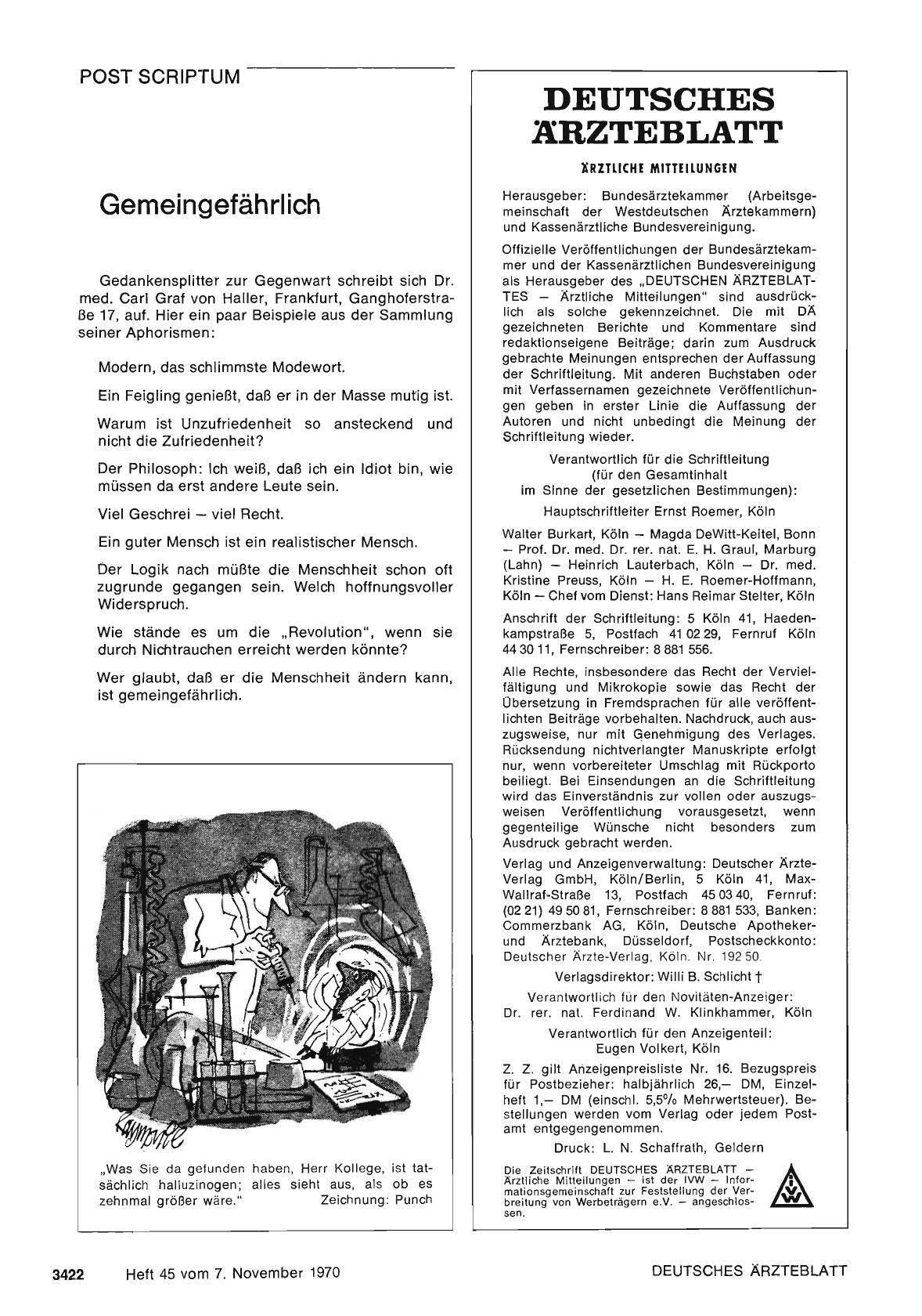 Vorschauseite 1: Gemeingefährlich