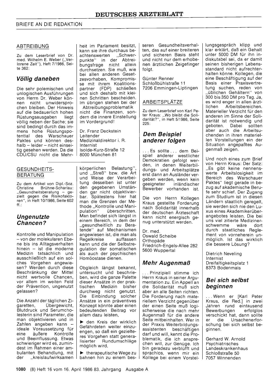 Vorschauseite 1: GESUNDHEITSBERATUNG: Ungenutzte Chancen?