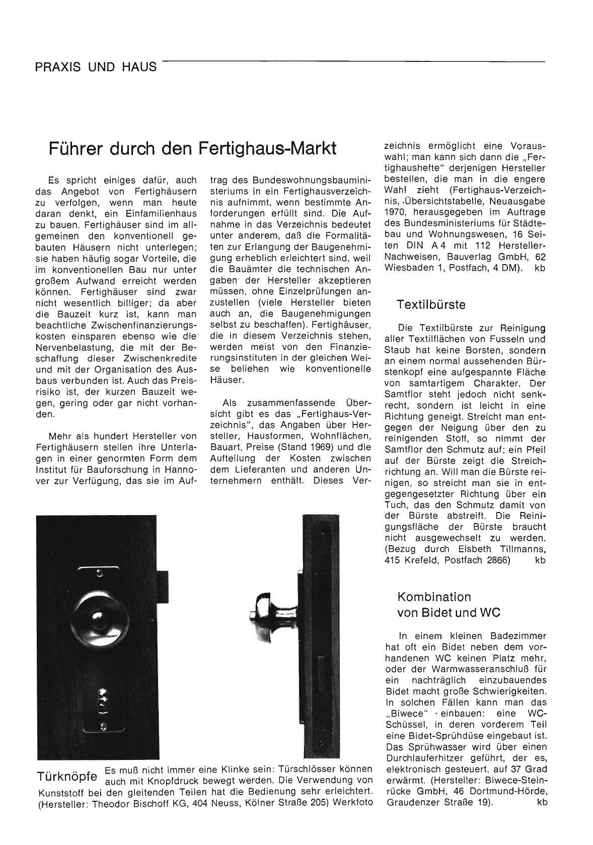 Vorschauseite 1: Führer durch den Fertighaus-Markt