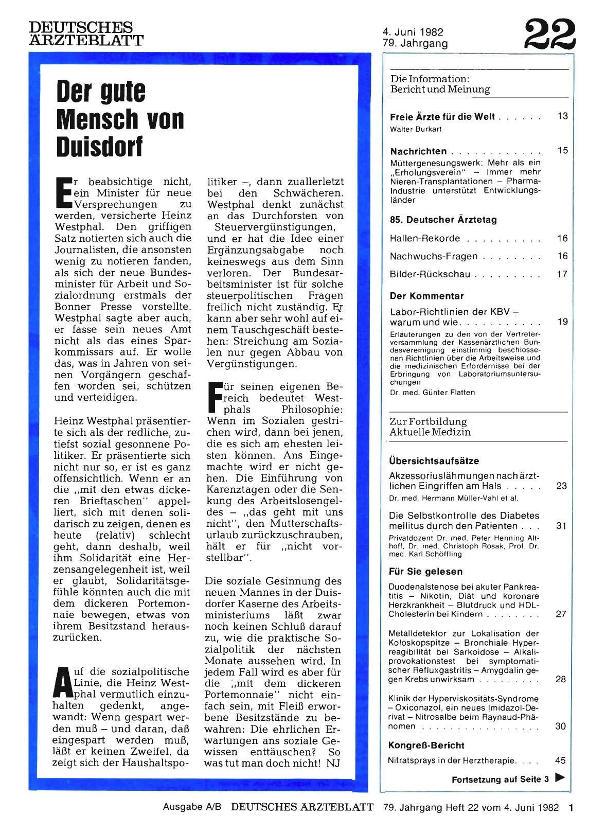 Vorschauseite 1: Der gute Mensch von Duisdorf