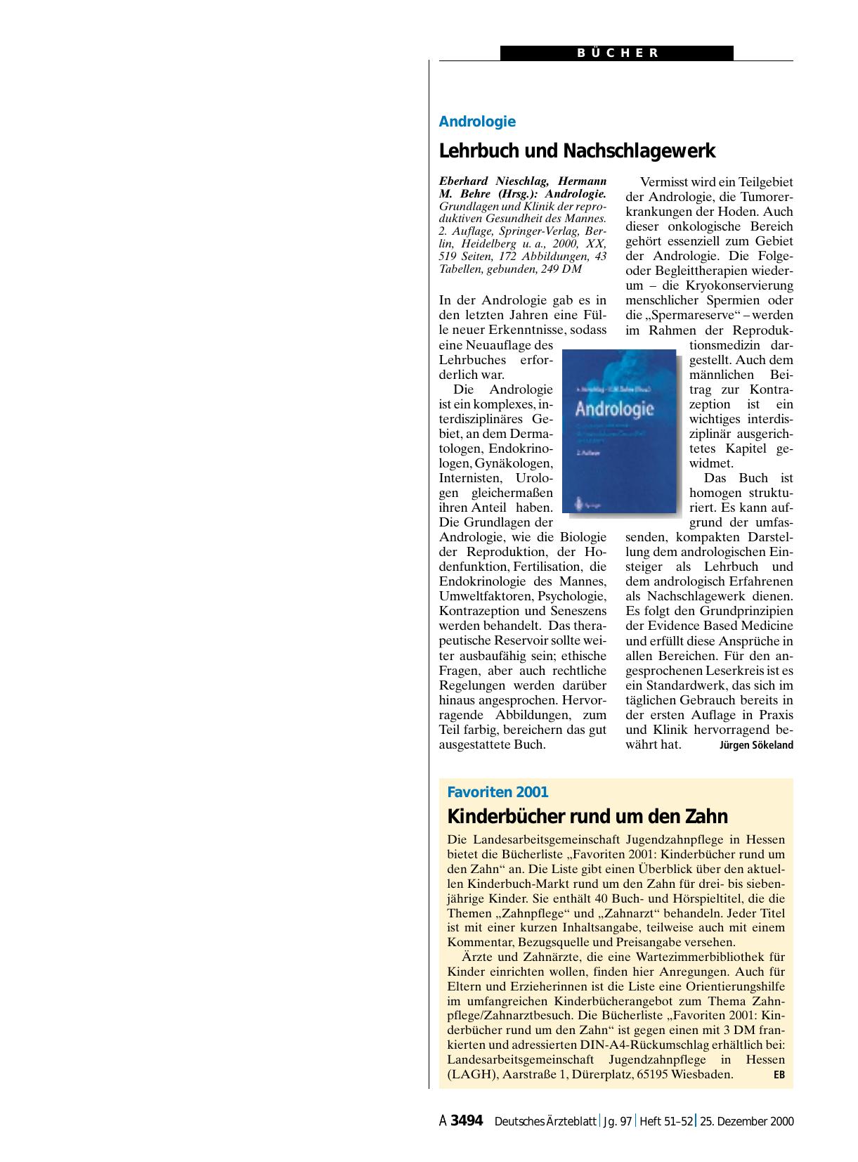 Vorschauseite 1: Andrologie