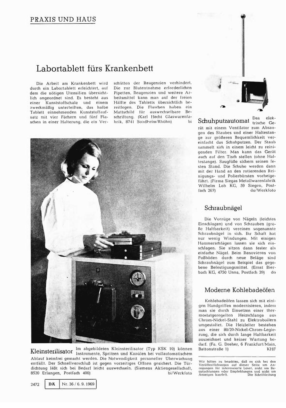 Vorschauseite 1: Schuhputzautoma