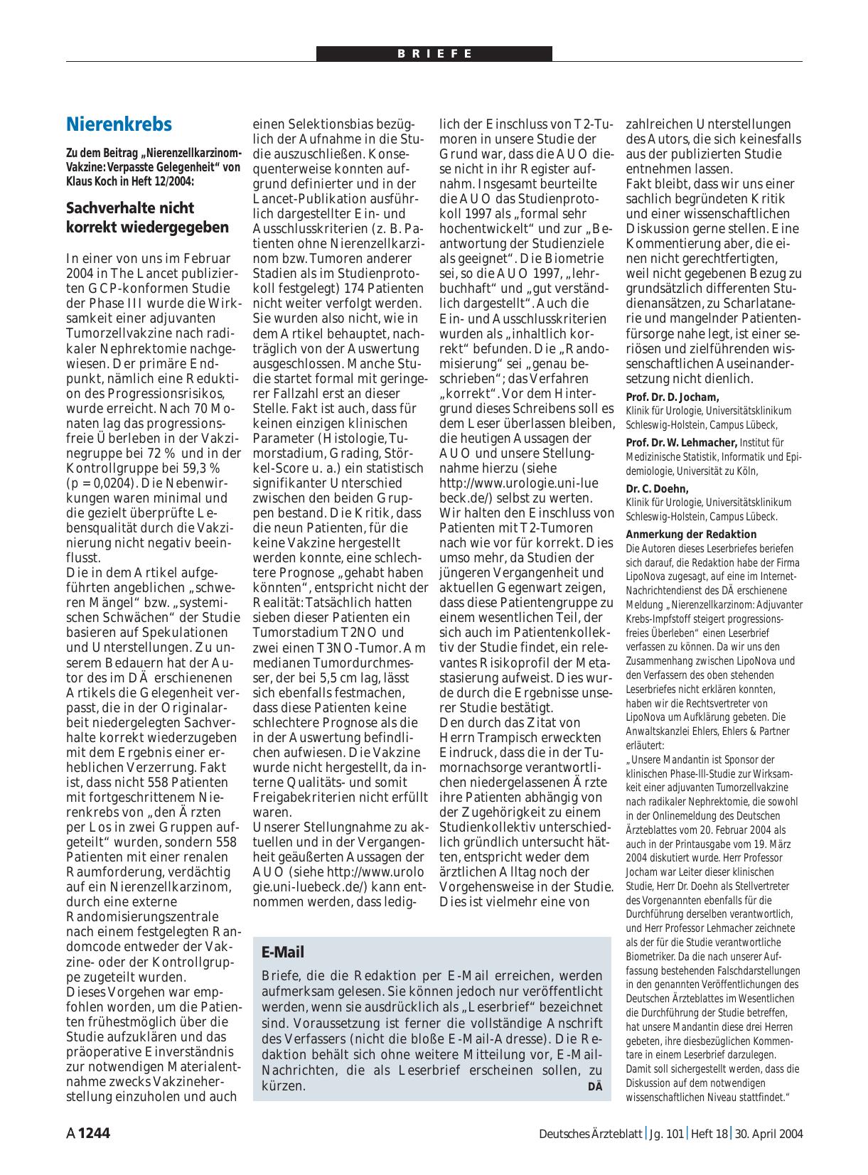 Vorschauseite 1: E-Mail