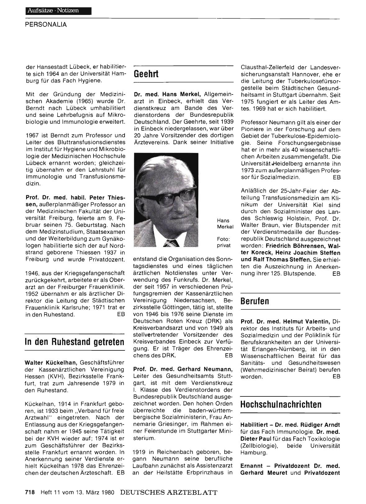 Vorschauseite 1: Berufen