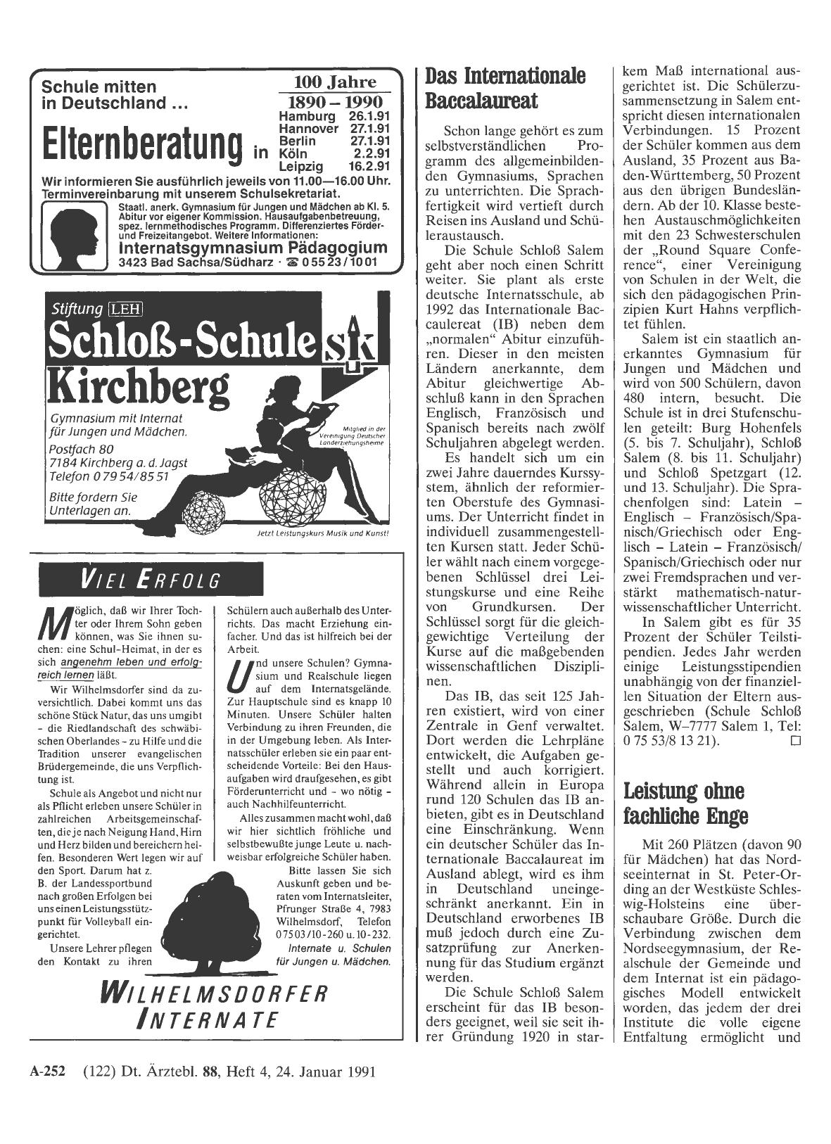 Vorschauseite 1: Das Internationale Baccalaureat