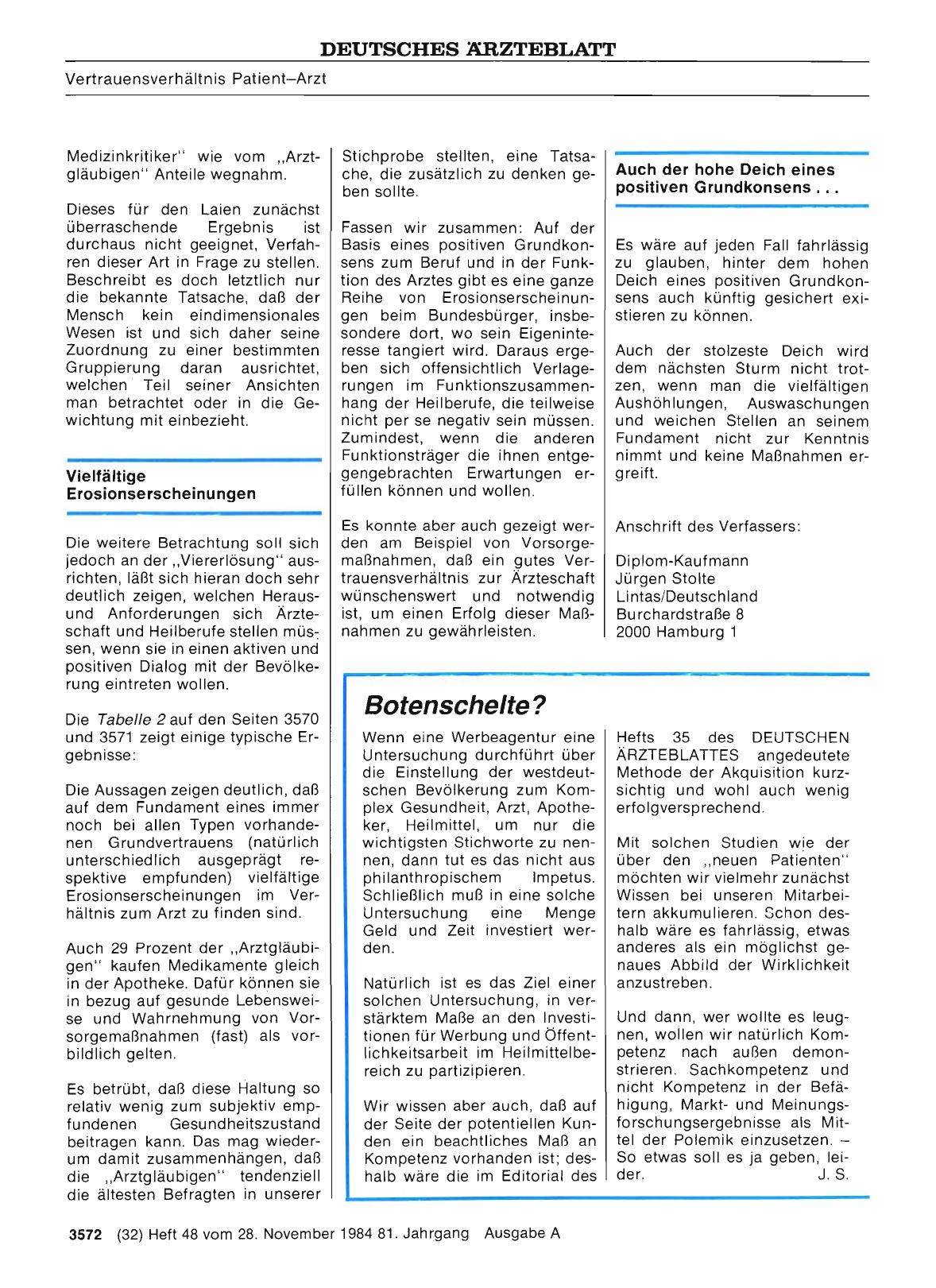 Vorschauseite 1: Botenschelte?