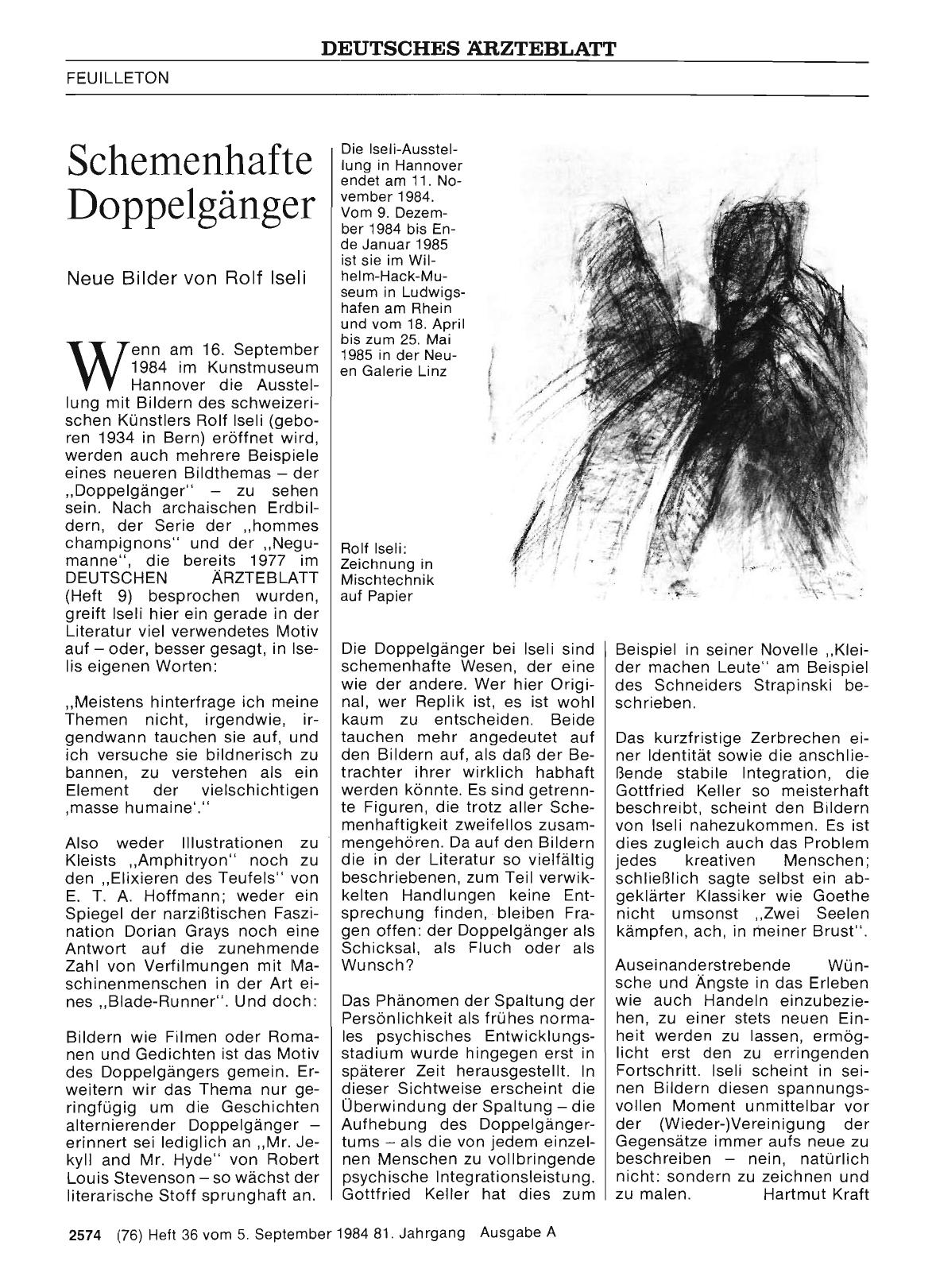 Vorschauseite 1: Schemenhafte Doppelgänger