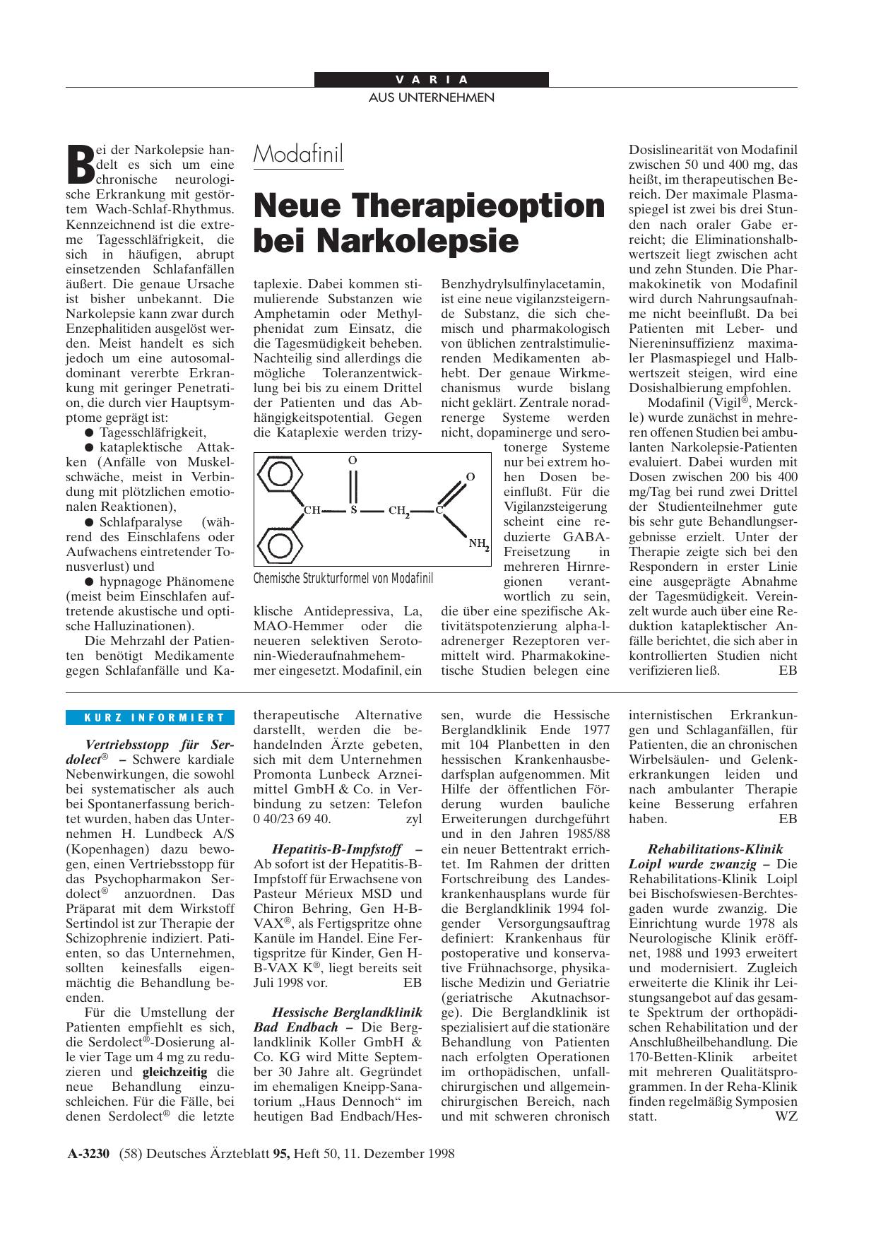 Vorschauseite 1: Hepatitis-B-Impfstoff