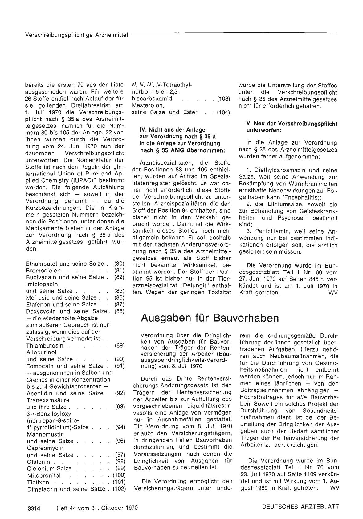 Vorschauseite 1: Ausgaben für Bauvorhaben