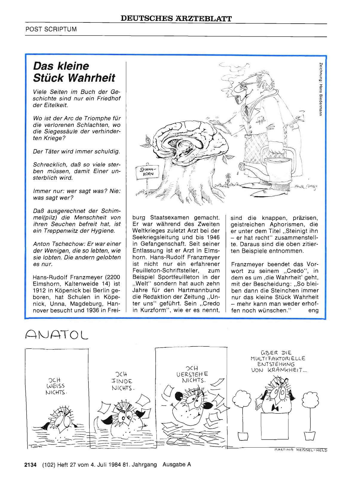 Vorschauseite 1: Das kleine Stück Wahrheit