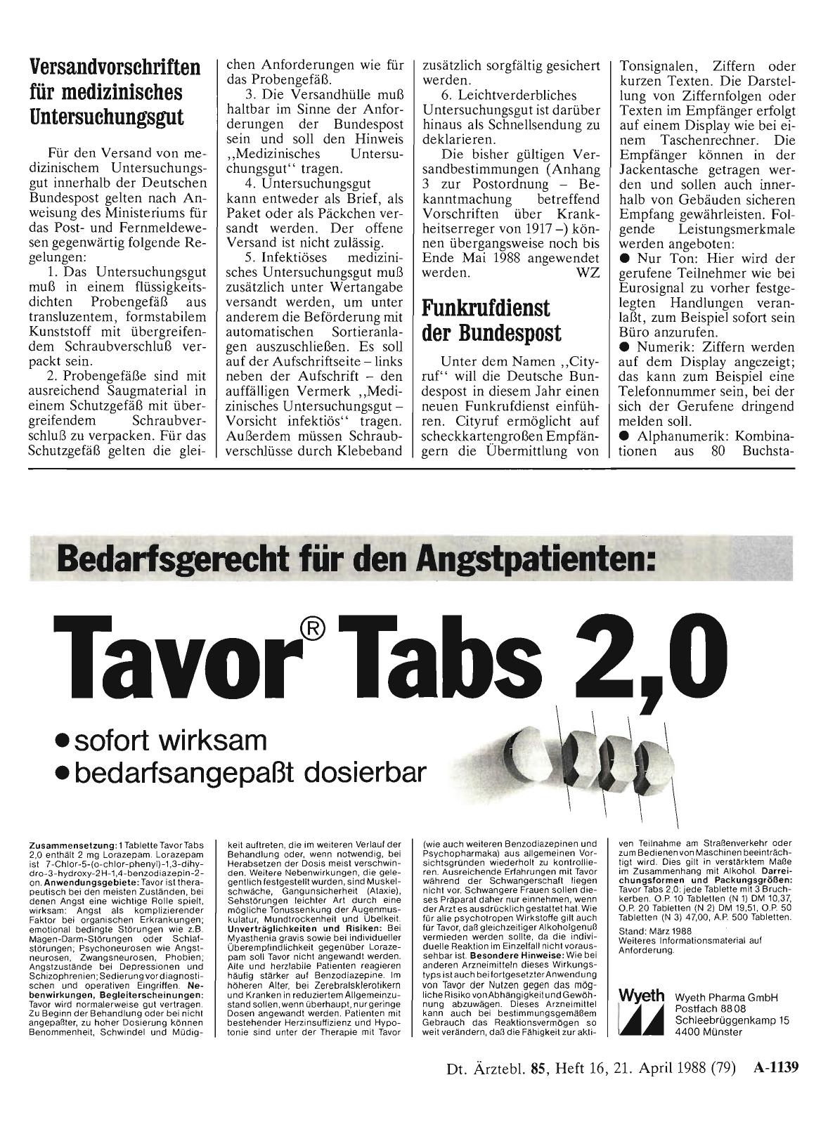 Vorschauseite 1: Versandvorschriften für medizinisches Untersuchungsgut