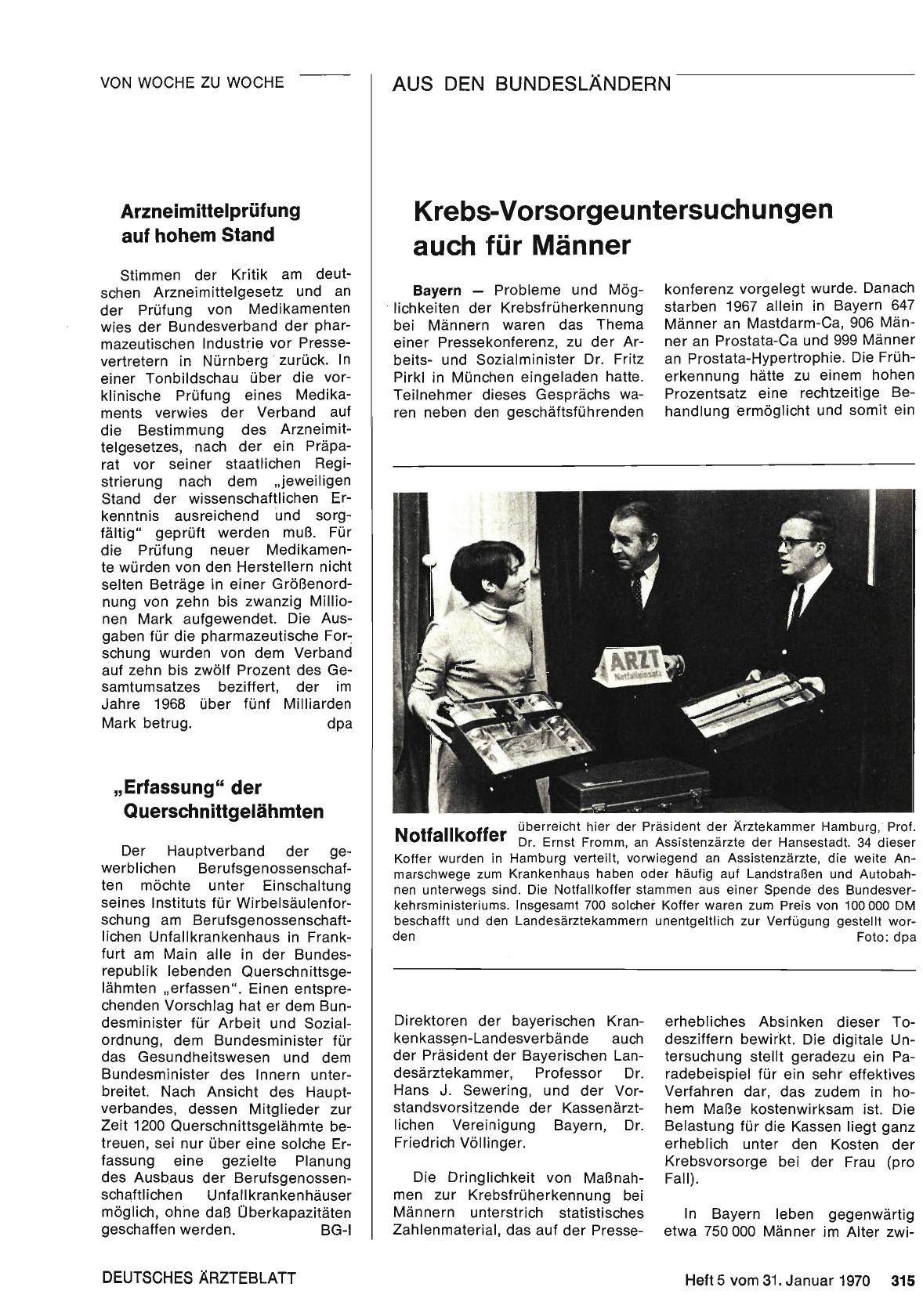 Vorschauseite 1: Arzneimittelprüfung auf hohem Stand