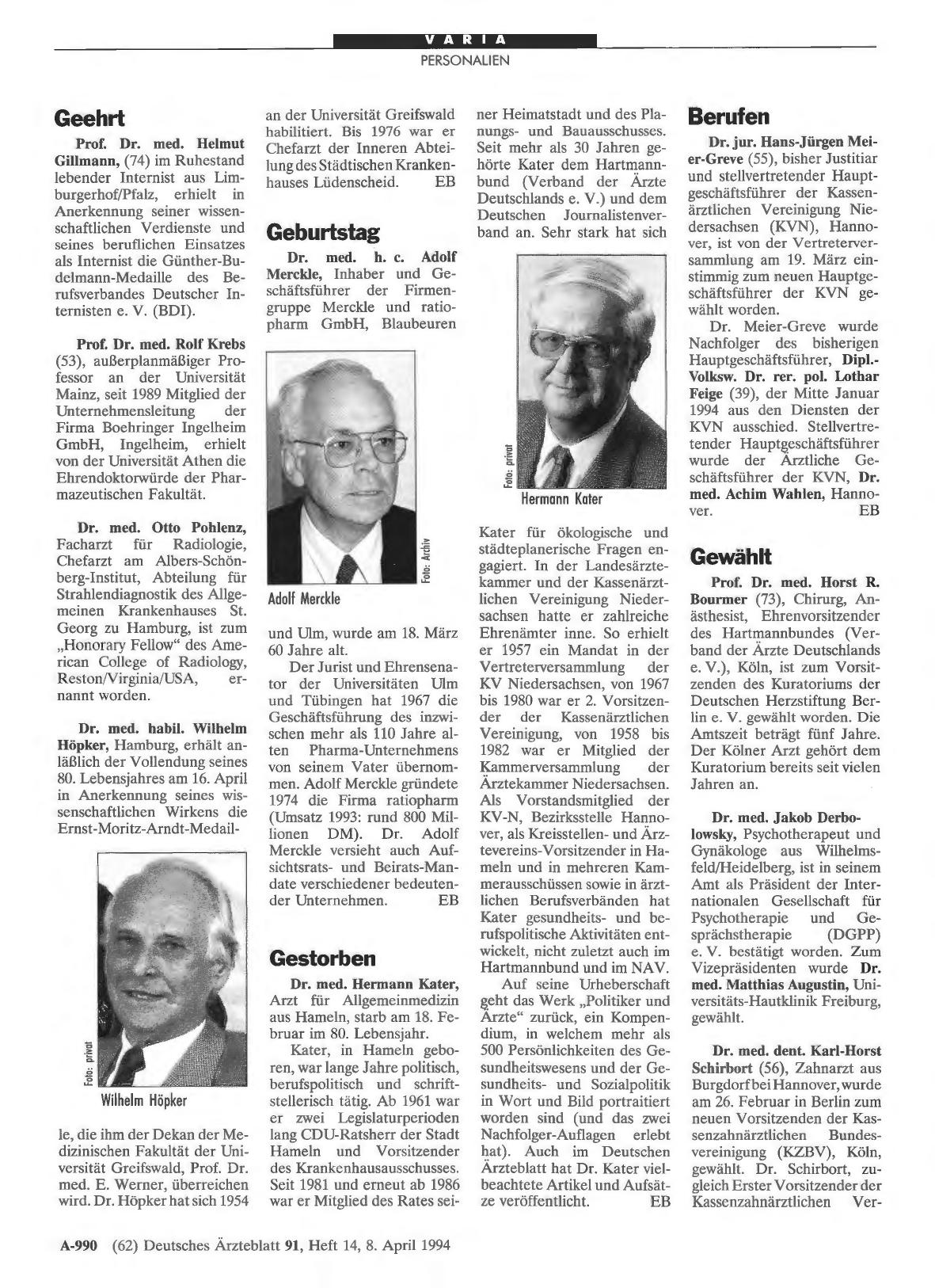 Vorschauseite 1: Gewählt