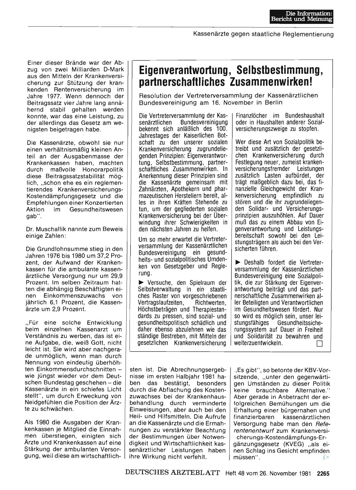 Vorschauseite 1: Eigenverantwortung, Selbstbestimmung, partnerschaftliches Zusammenwirken!