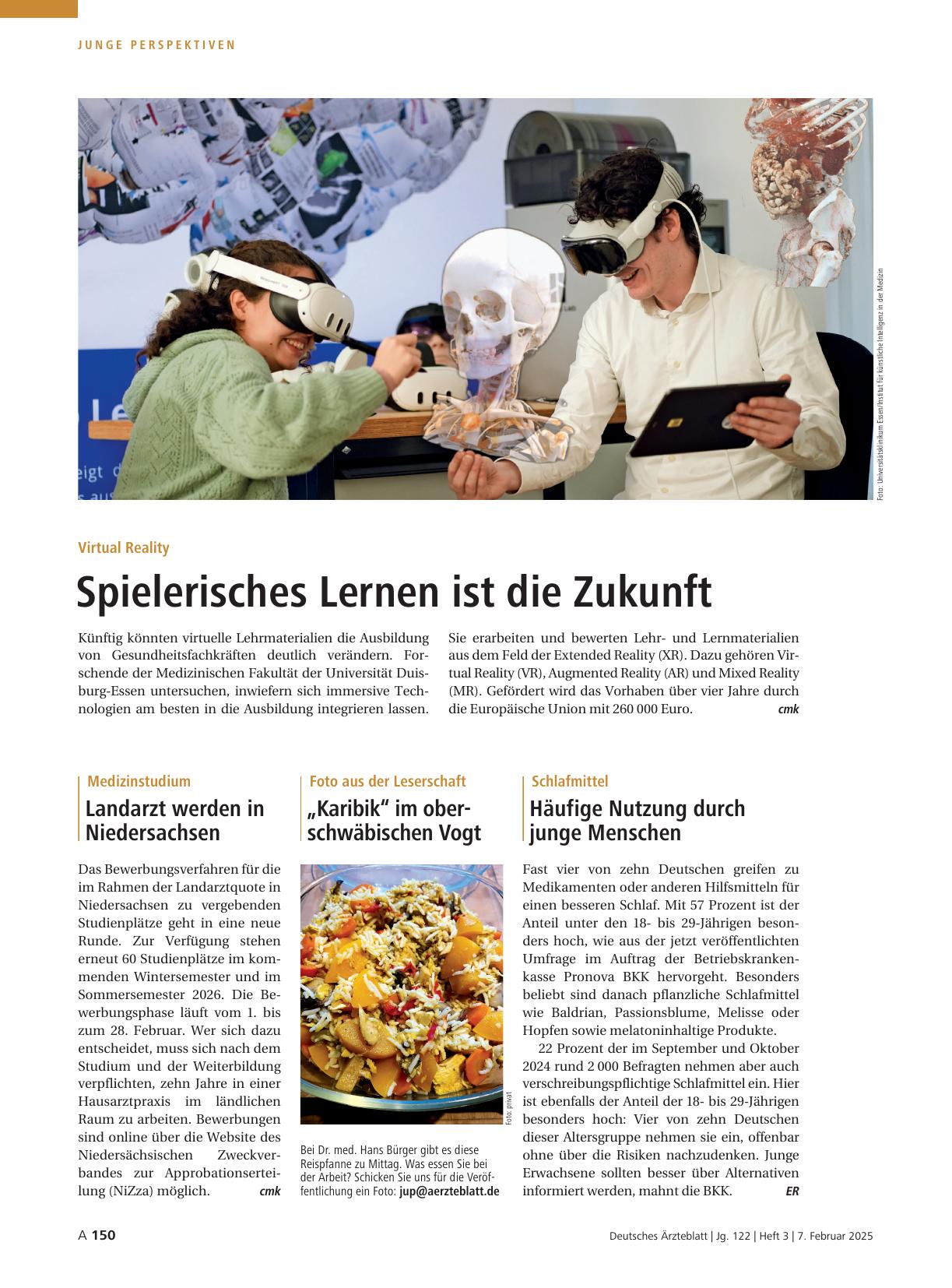 Vorschauseite 1: Schlafmittel: Häufige Nutzung durch junge Menschen