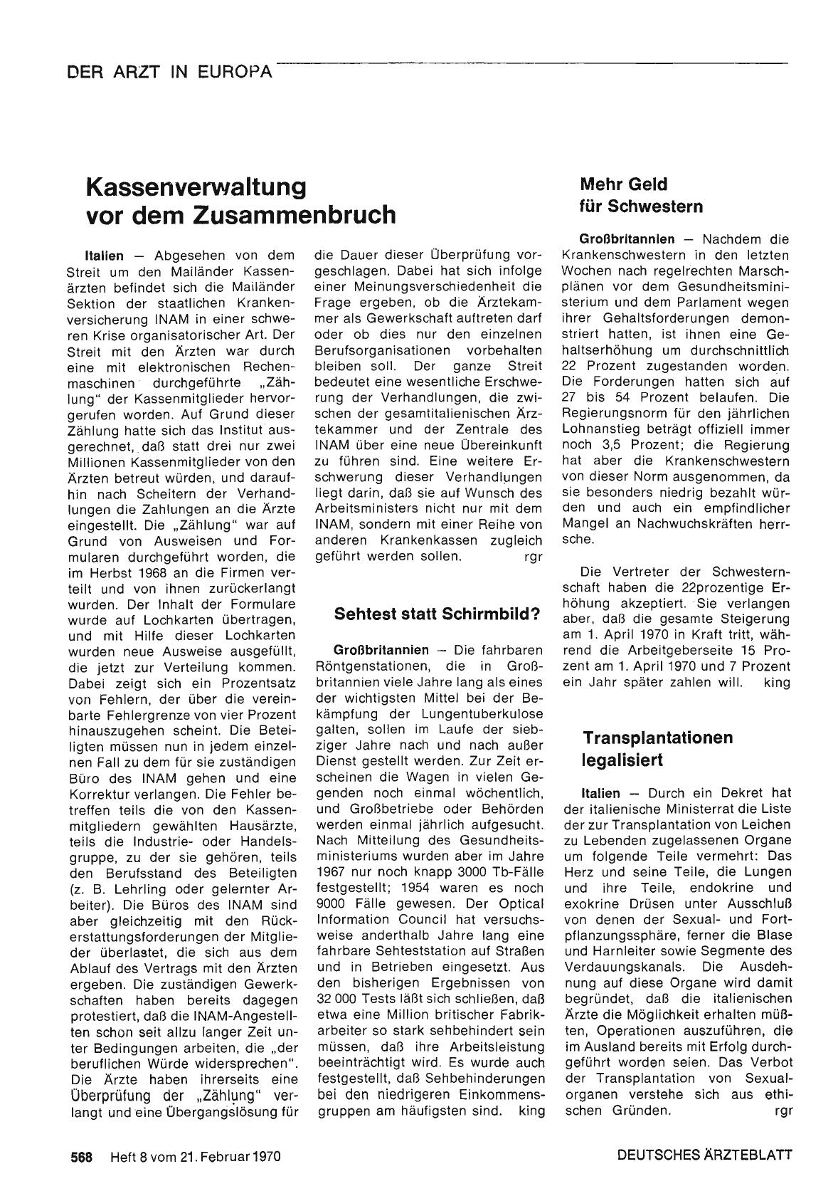 Vorschauseite 1: Kassenverwaltung vor dem Zusammenbruch