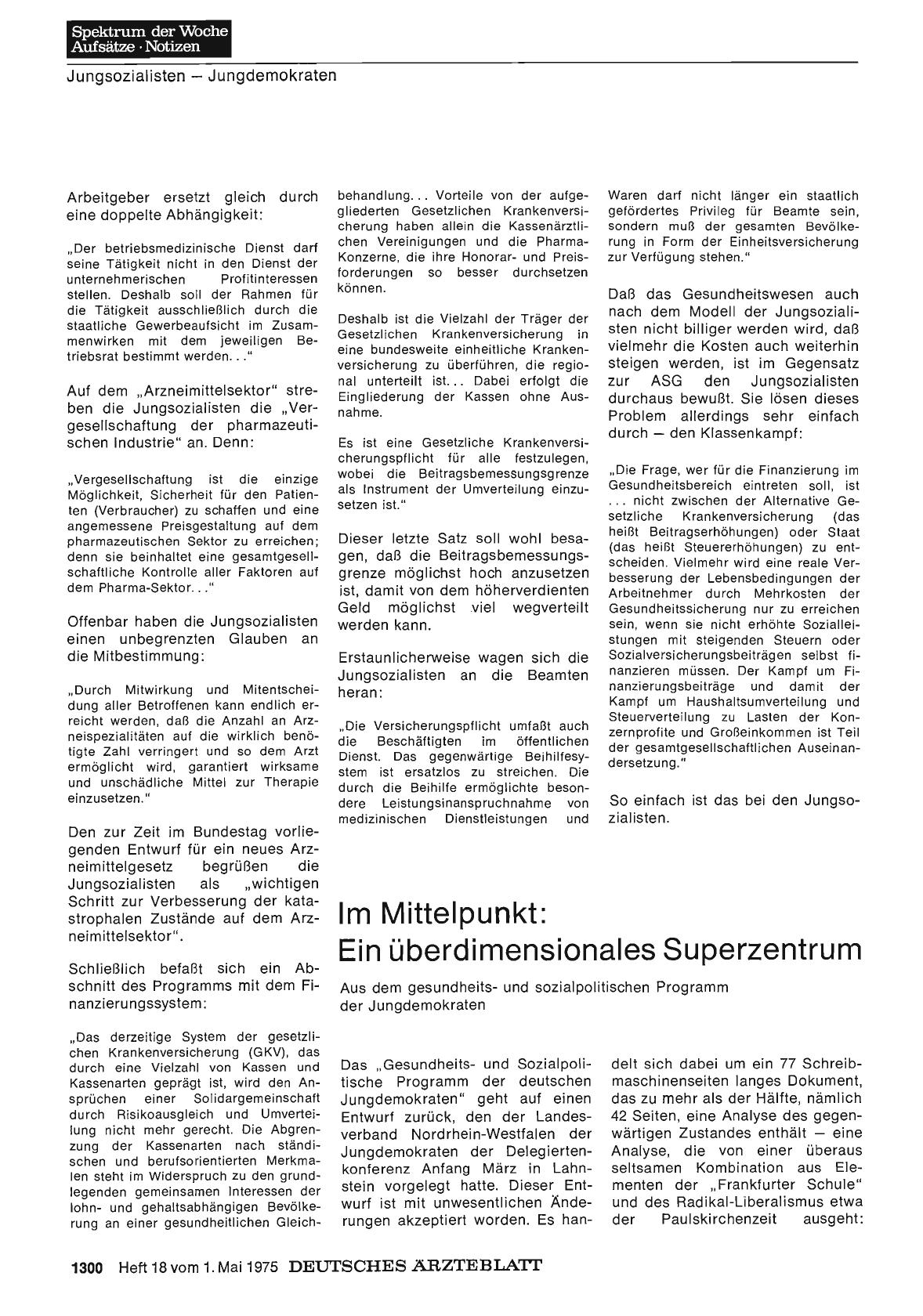 Vorschauseite 1: Im Mittelpunkt: Ein überdimensionales Superzentrum