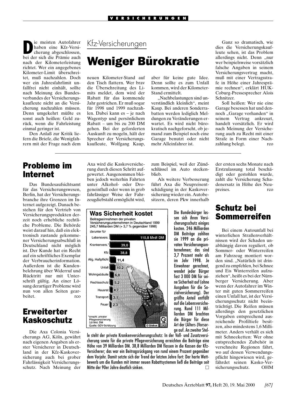 Vorschauseite 1: Probleme im Internet