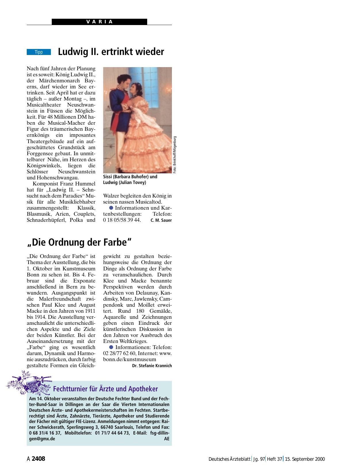 Vorschauseite 1: „Die Ordnung der Farbe“