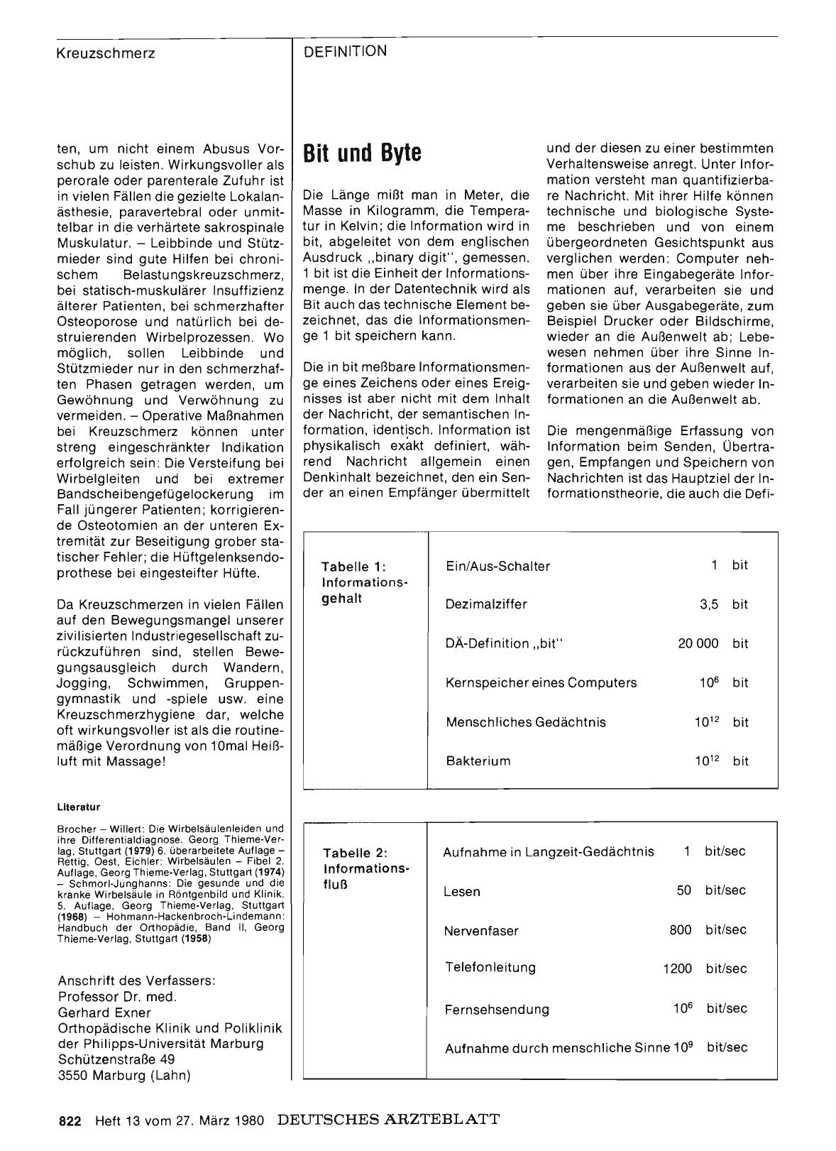 Vorschauseite 1: Bit und Byte