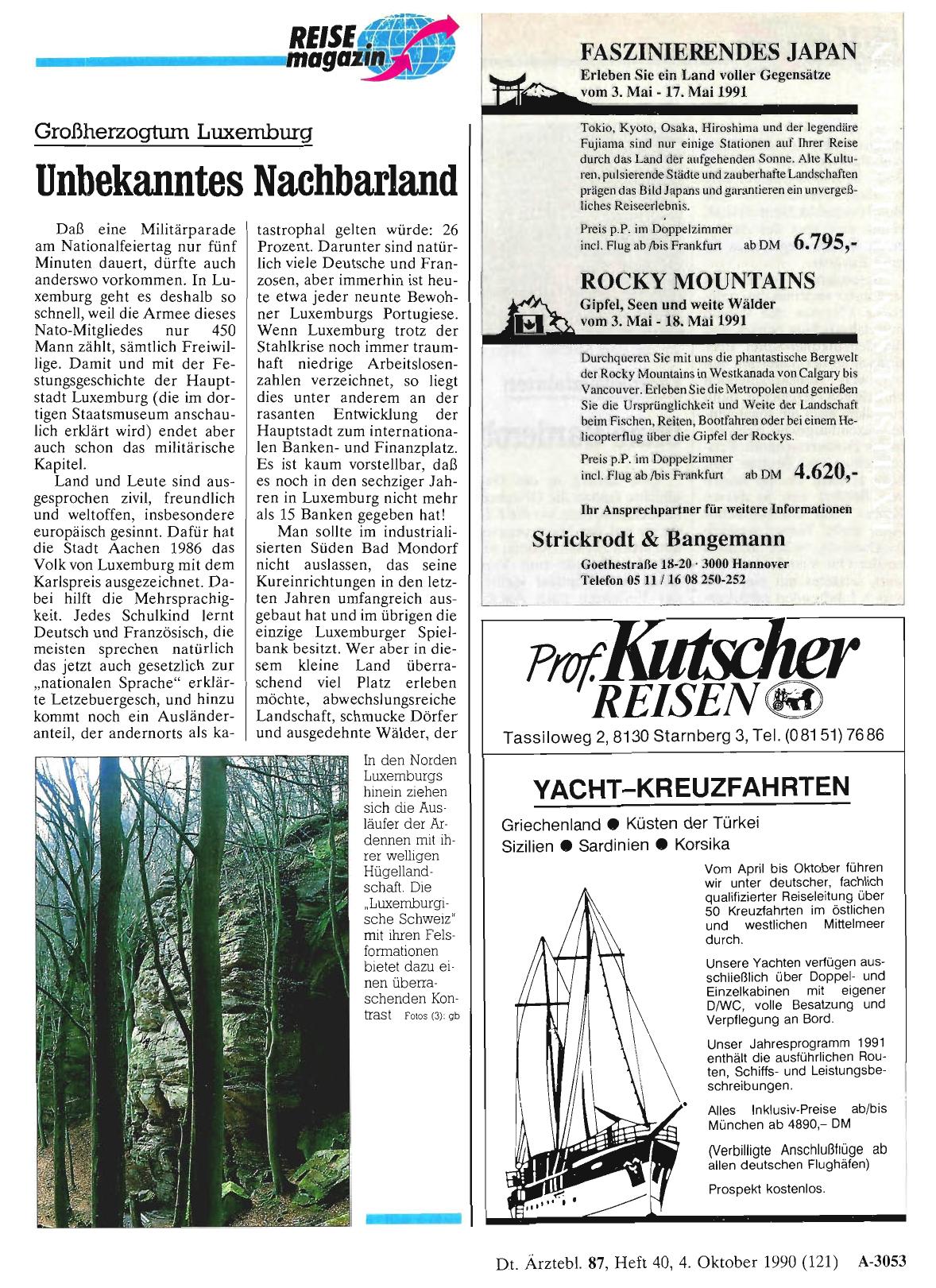 Vorschauseite 1: Großherzogtum Luxemburg: Unbekanntes Nachbarland