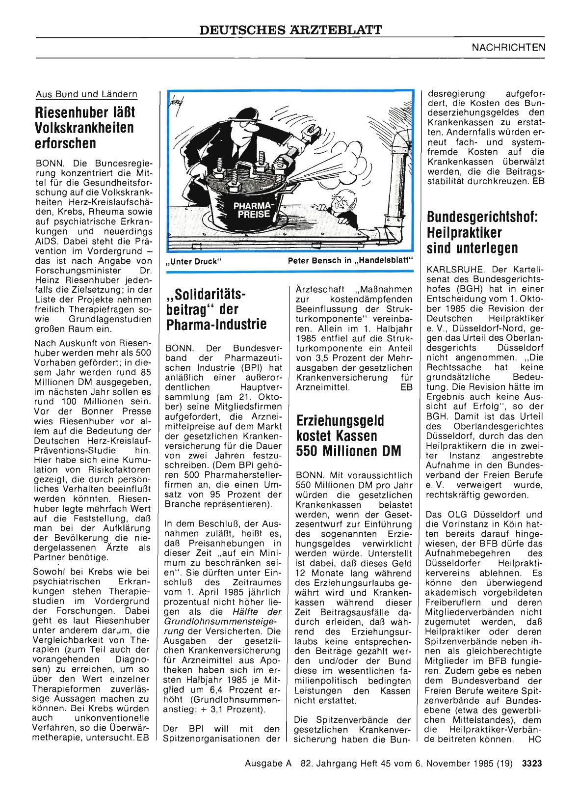 Vorschauseite 1: „Unter Druck“