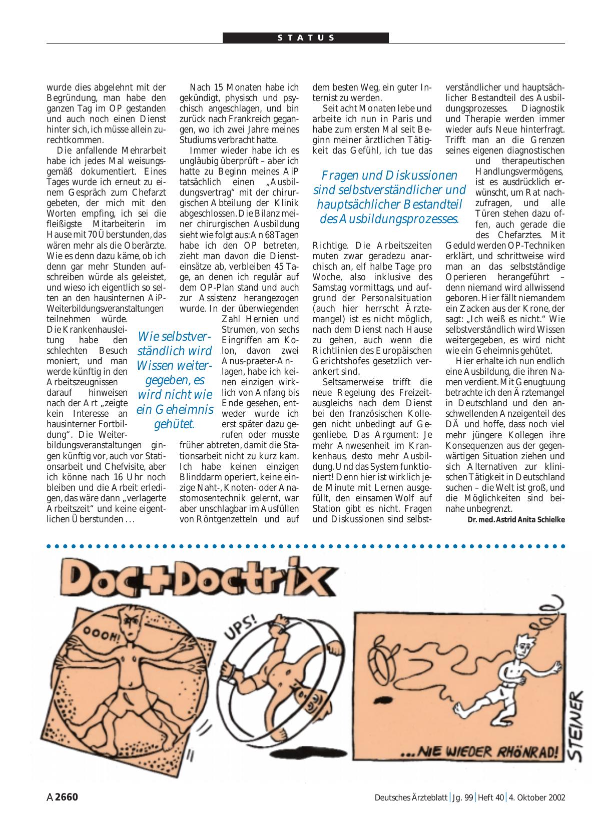 Vorschauseite 1: Doc + Doctrix