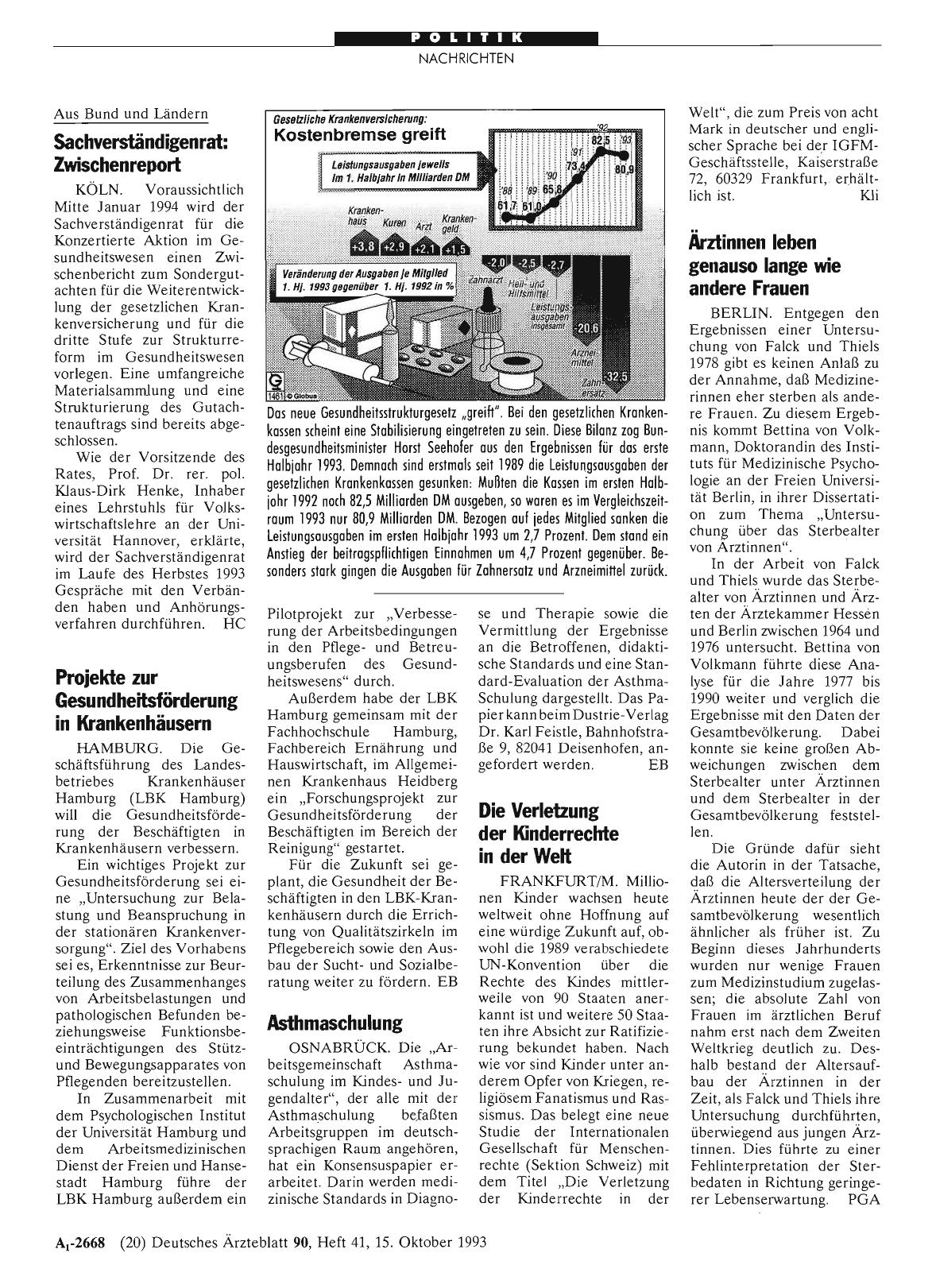Vorschauseite 1: Sachverständigenrat: Zwischenreport