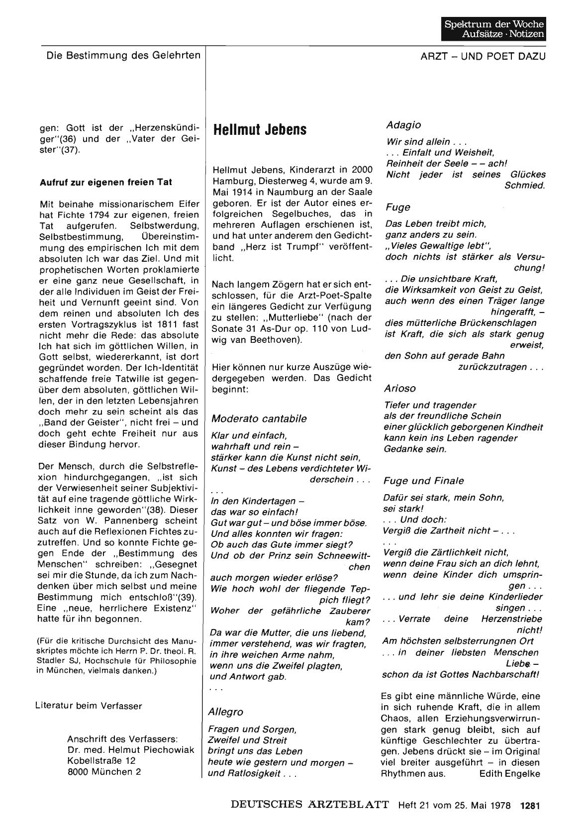 Vorschauseite 1: Hellmut Jebens