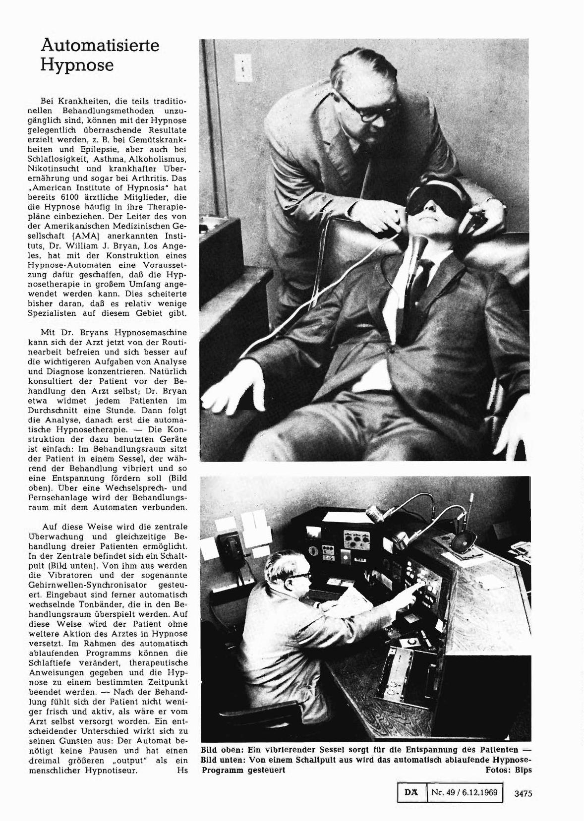 Vorschauseite 1: Automatisierte Hypnose
