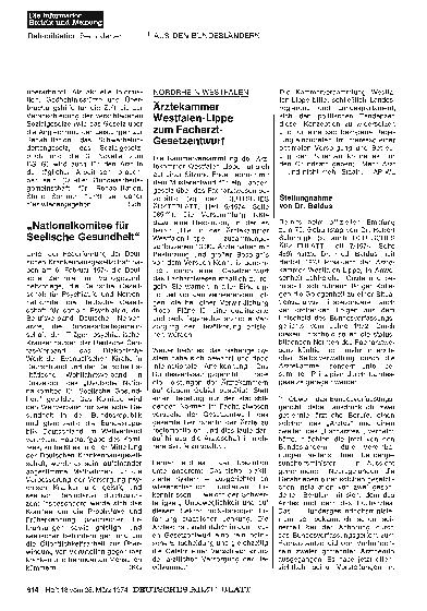 Vorschauseite 1: Nationalkomitee für Seelische Gesundheit“