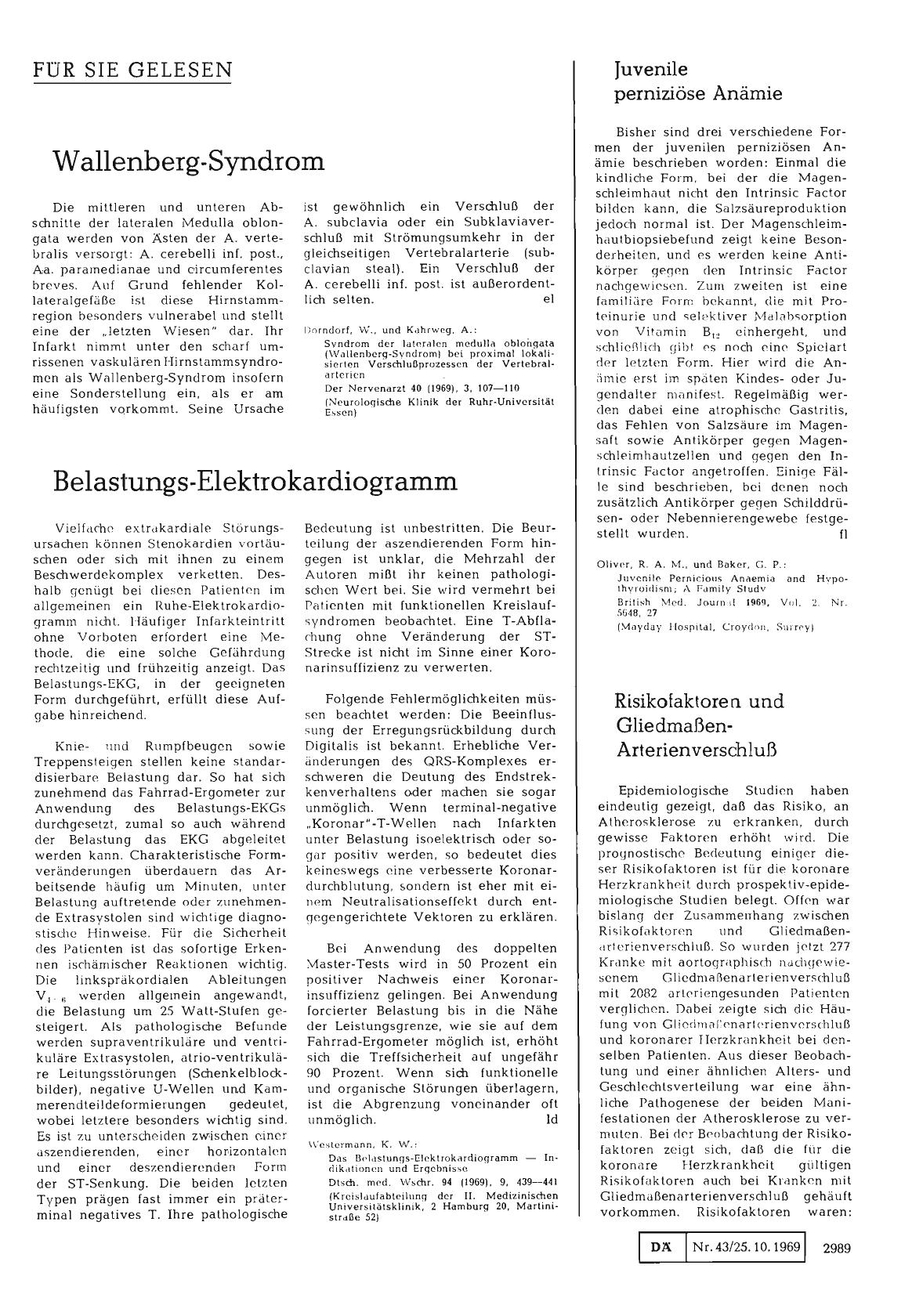 Vorschauseite 1: Wallenberg-Syndrom
