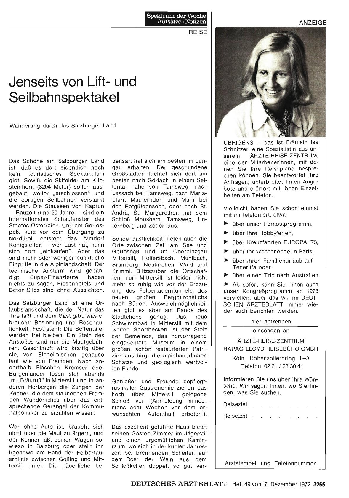 Vorschauseite 1: Jenseits von Liftund Seilbahnspektakel