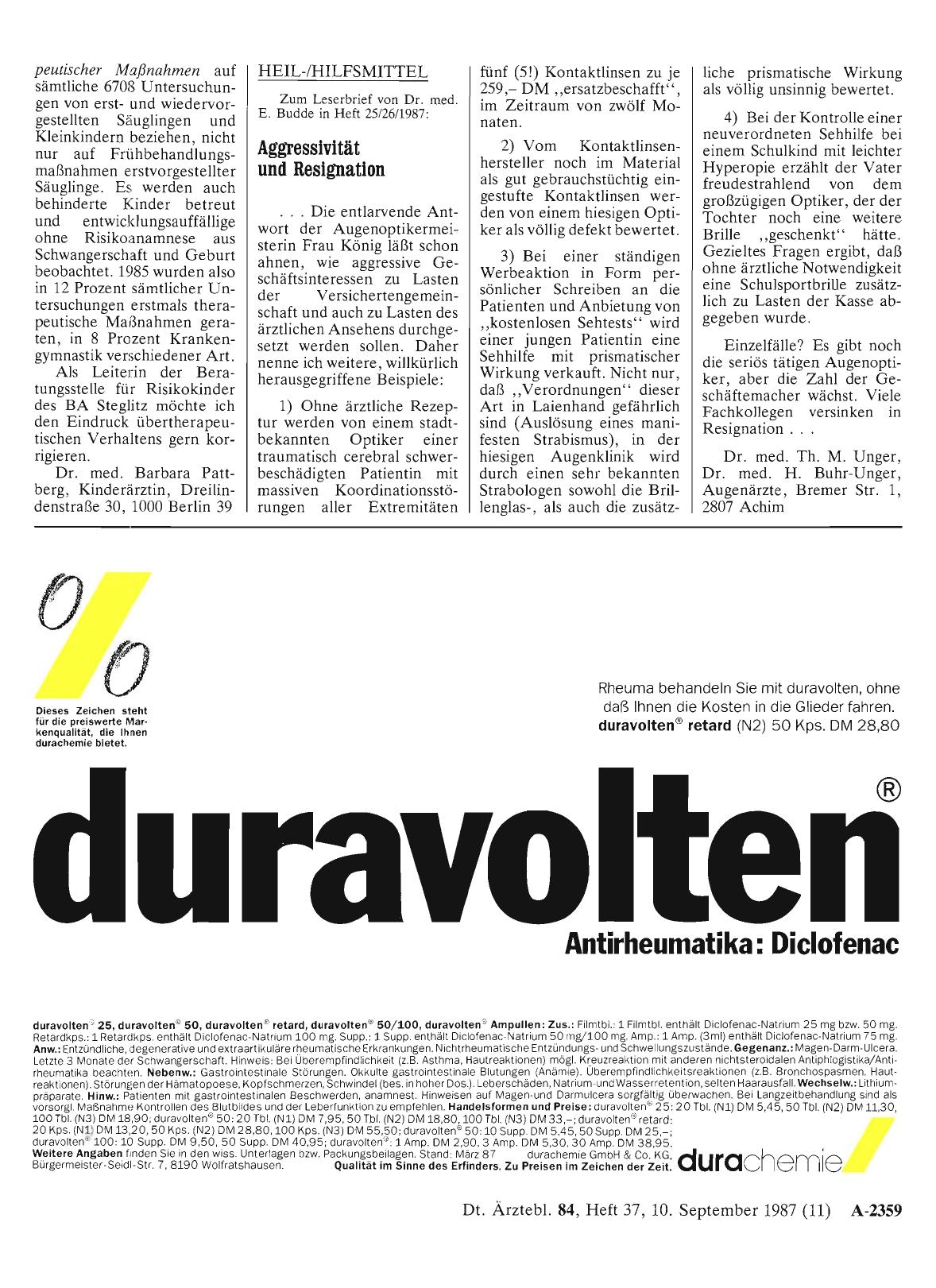Vorschauseite 1: HEIL-/HILFSMITTEL: Aggressivität und Resignation