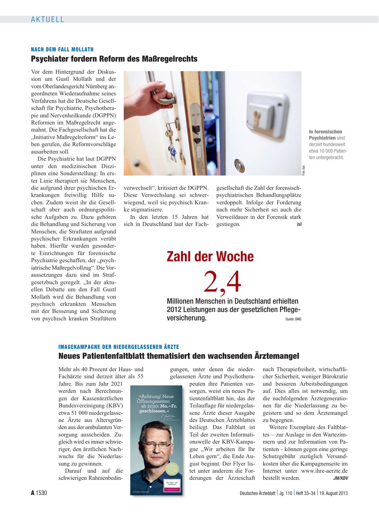 Vorschauseite 1: Zahl der Woche 2,4