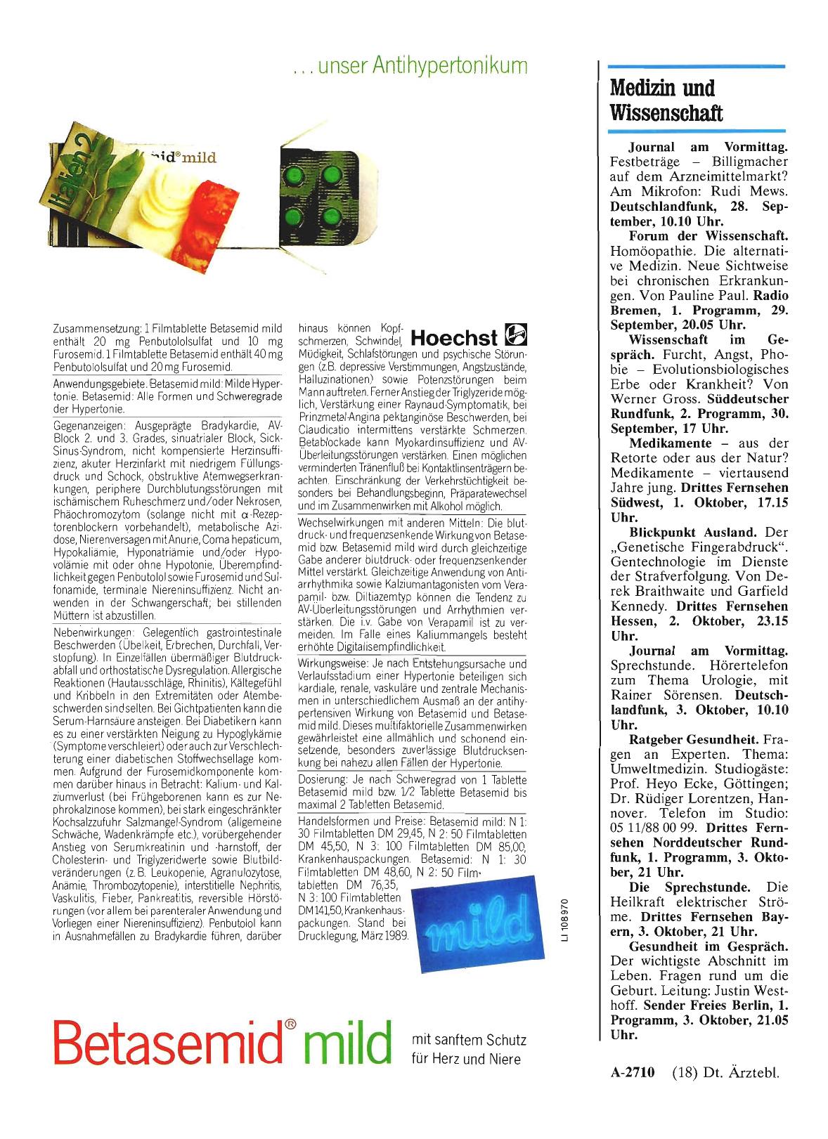 Vorschauseite 1: Medizin und Wissenschaft
