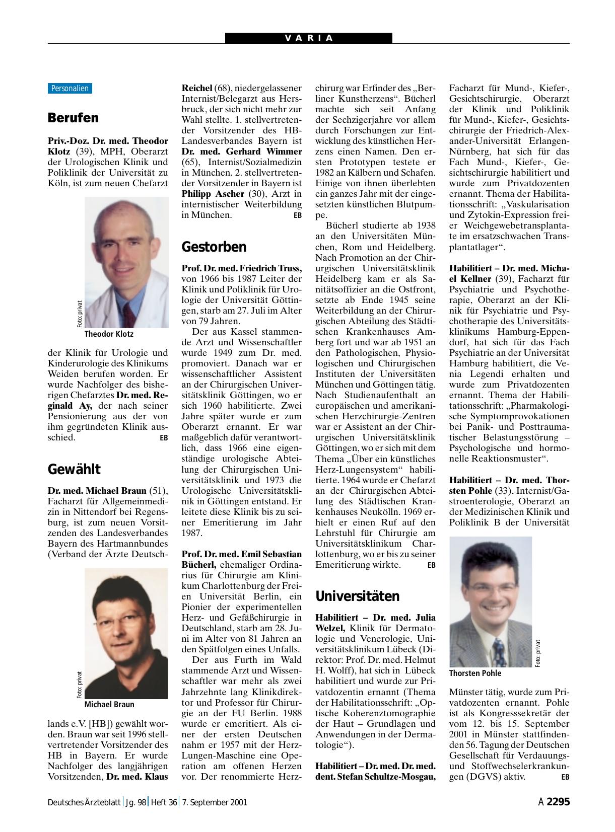 Vorschauseite 1: Gestorben