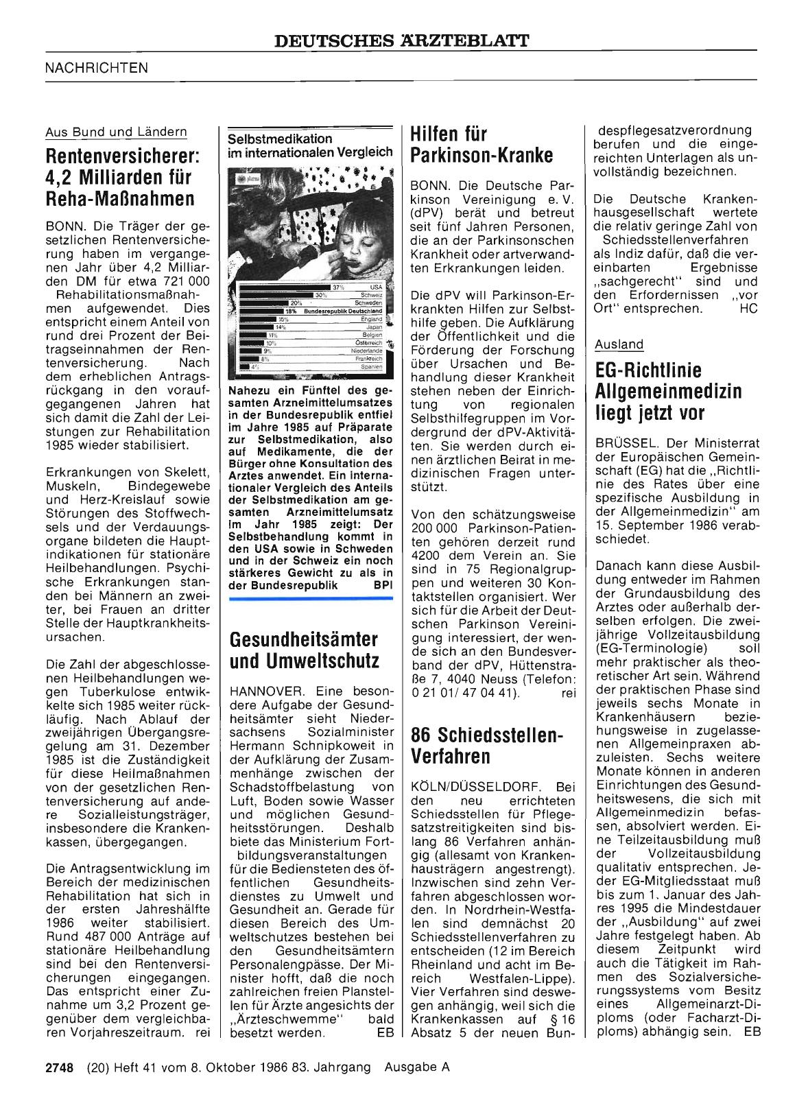 Vorschauseite 1: Hilfen für Parkinson-Kranke