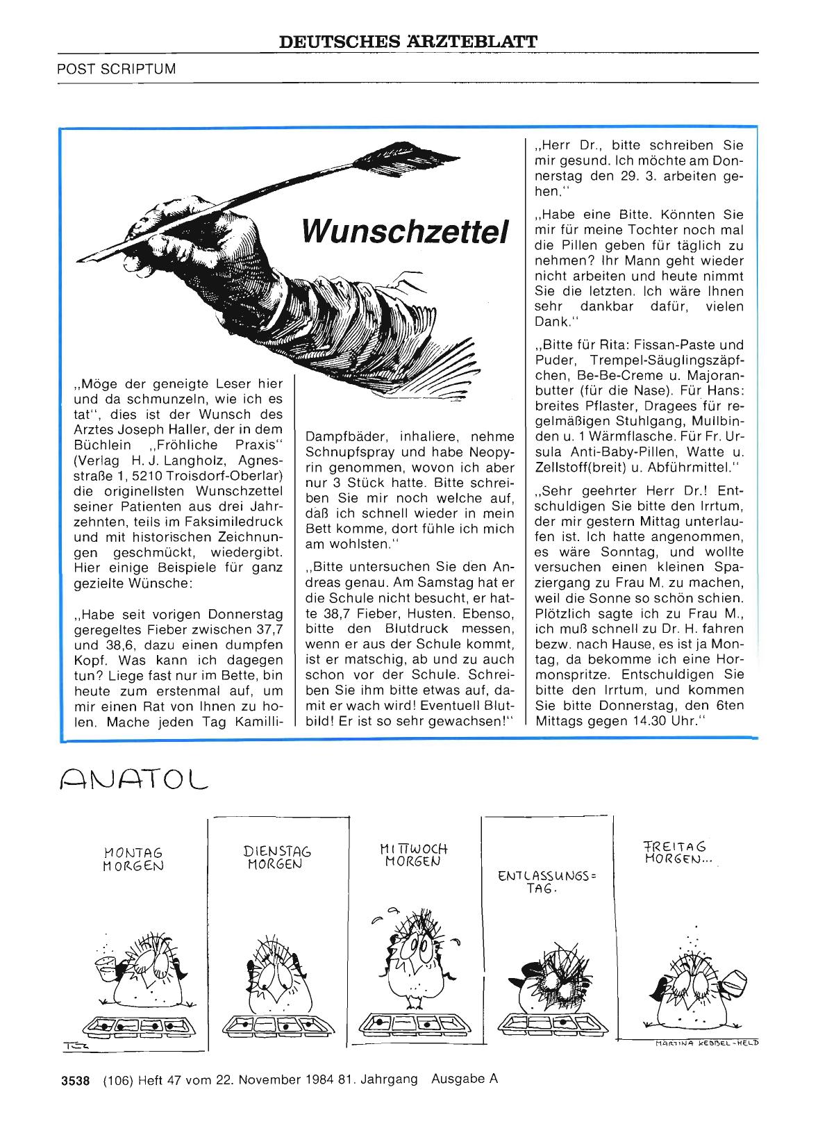 Vorschauseite 1: Anatol