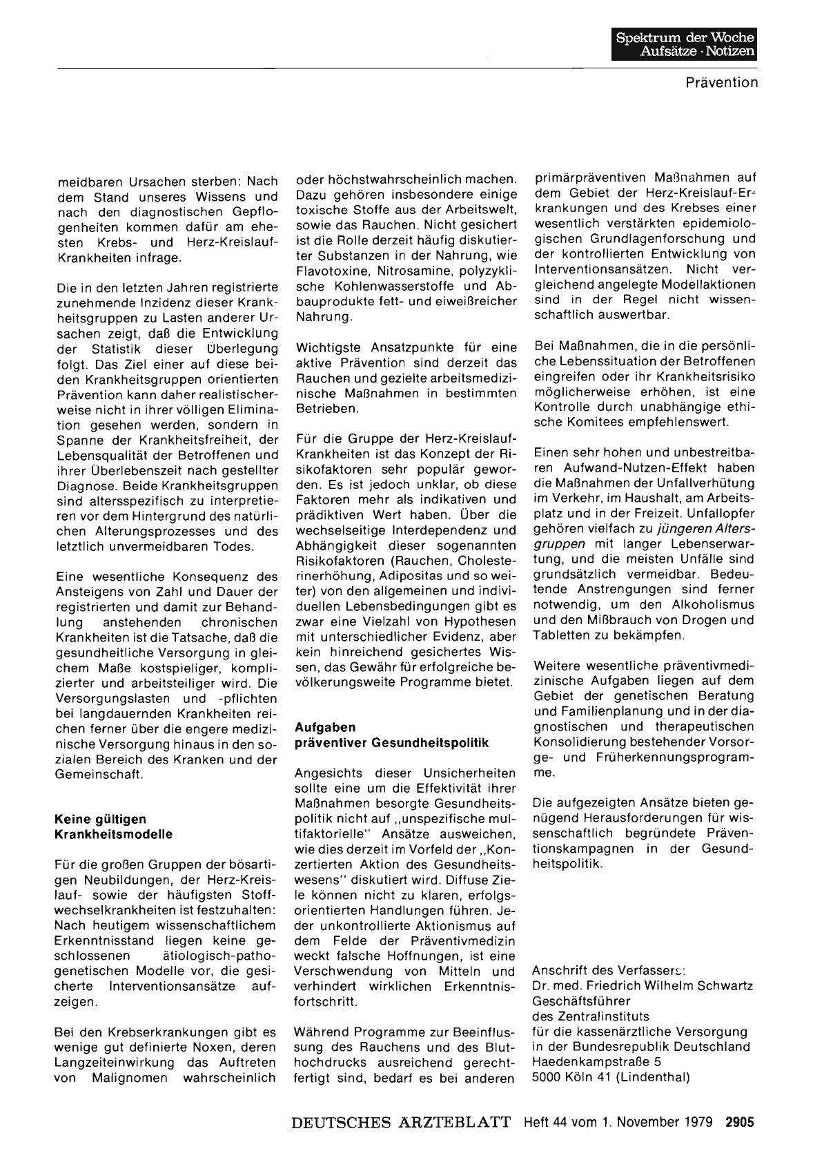Vorschauseite 1: Bedeutung und Probleme der Freien Berufe: Zu dem Bericht der Bundesregierung