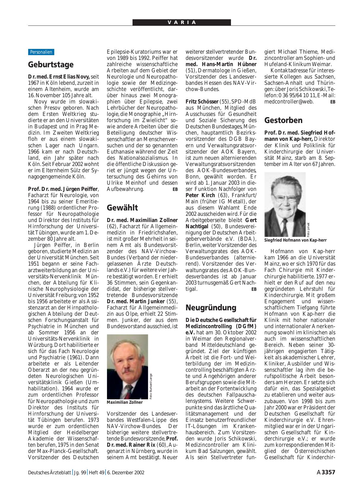 Vorschauseite 1: Neugründung