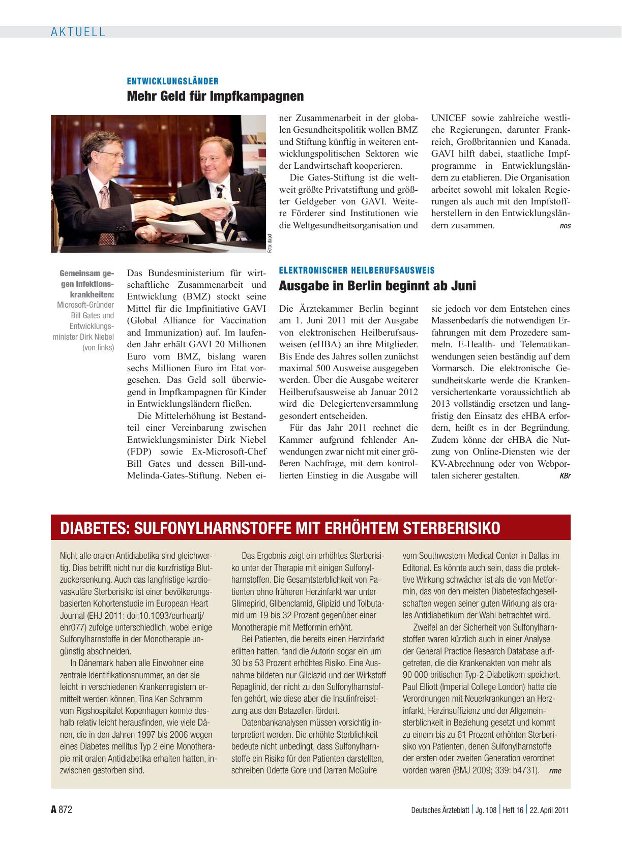 Vorschauseite 1: Elektronischer Heilberufsausweis: Ausgabe in Berlin beginnt ab Juni
