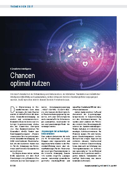 Vorschauseite 1: Künstliche Intelligenz: Chancen optimal nutzen