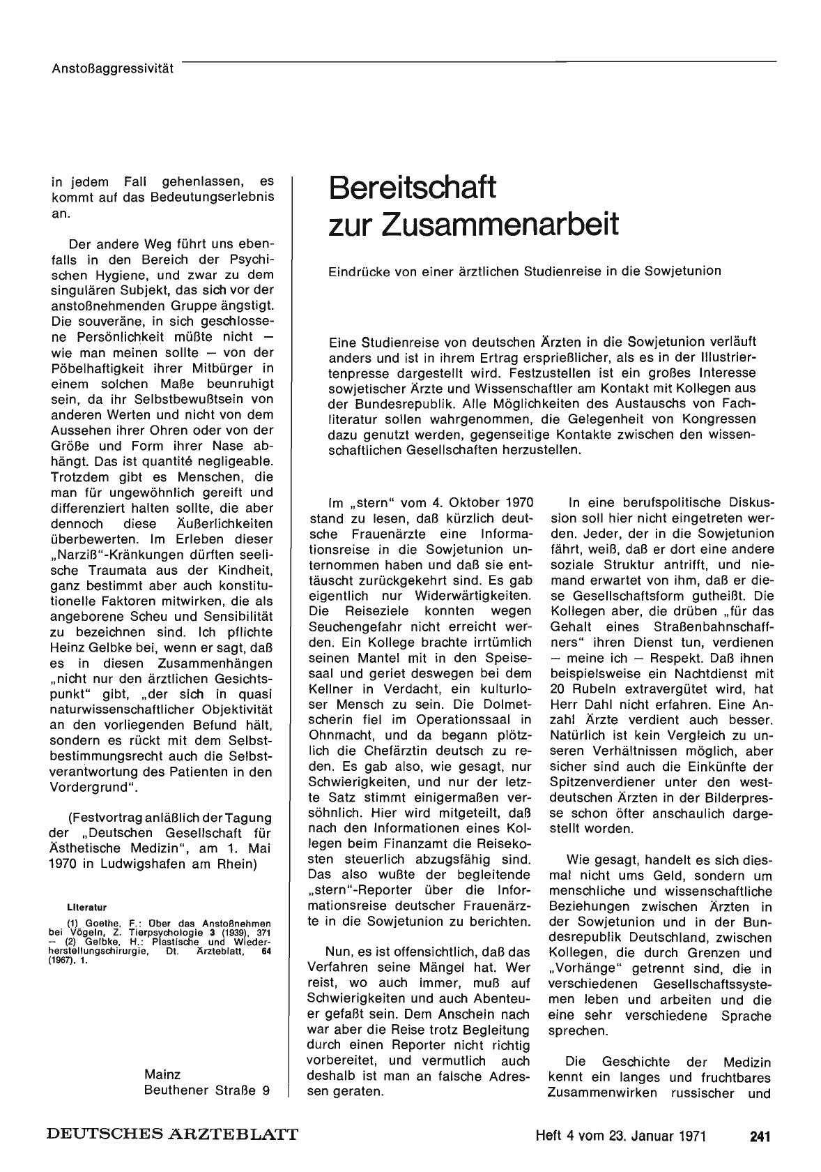 Vorschauseite 1: Bereitschaft zur Zusammenarbeit