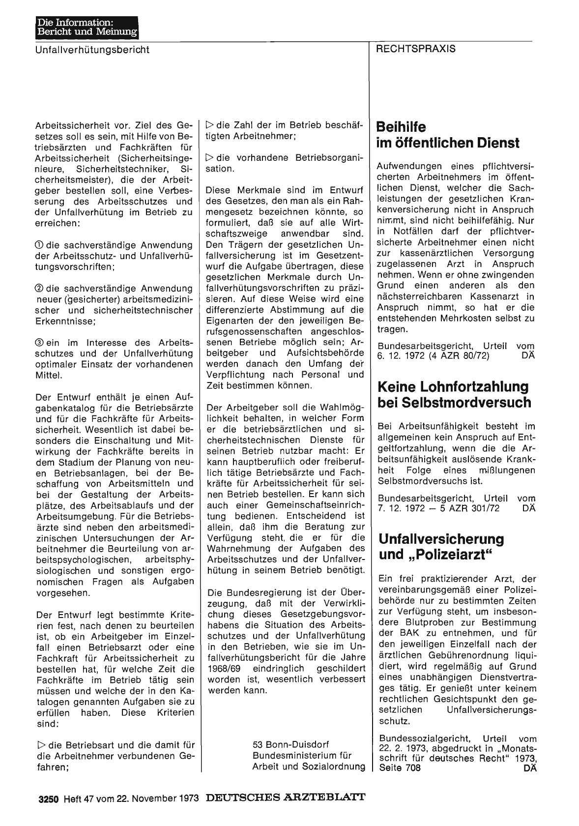 Vorschauseite 1: Unfallversicherung und „Polizeiarzt"